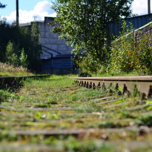 Zużyte podkłady kolejowe nie nadają się do dekoracji ogrodu